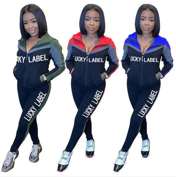 плюс размер женщин костюмы лаки ярлык письмо сплошные цвета с капюшоном с длинным рукавом молнии куртки брюки спортивный костюм из двух част, White
плюс размер женщин костюмы лаки ярлык письмо сплошные цвета с капюшоном с длинным рукавом молнии куртки брюки спортивный костюм из двух част, White