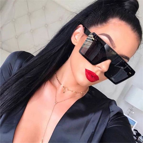 big hion oversized square sunglasses retro gradient frame sun glasses for women one piece gafas shade mirror clear lens
big hion oversized square sunglasses retro gradient frame sun glasses for women one piece gafas shade mirror clear lens