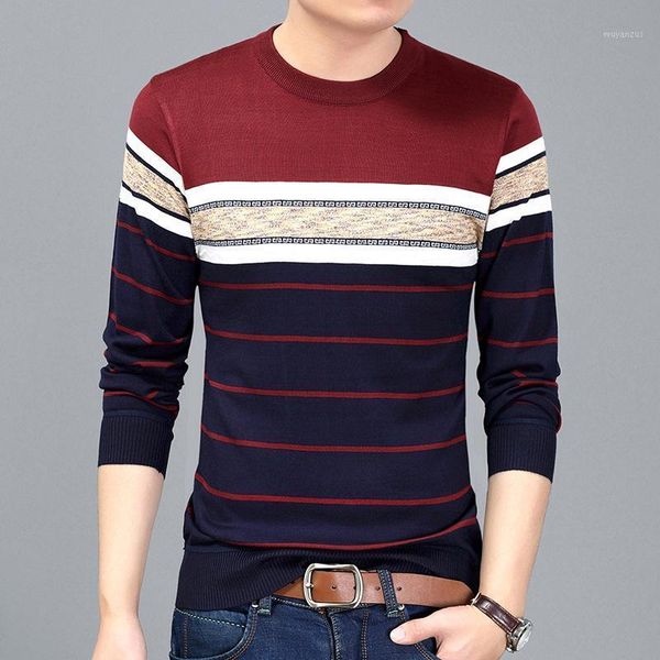 autumn new youth men's fashion striped color matching thin long-sleeved sweater wear round neck t-shirt1, White;black
autumn new youth men's fashion striped color matching thin long-sleeved sweater wear round neck t-shirt1, White;black