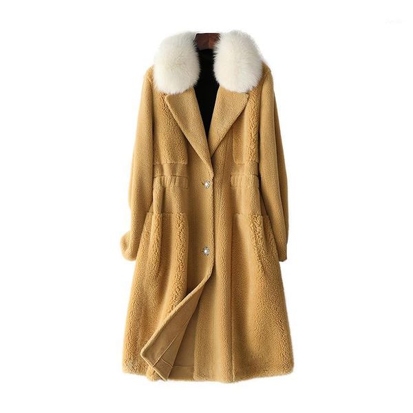 autumn winter coat female wool jacket women clothes 2019 real fur coat fur collar korean vintage sheep shearling zt39581, Black
autumn winter coat female wool jacket women clothes 2019 real fur coat fur collar korean vintage sheep shearling zt39581, Black