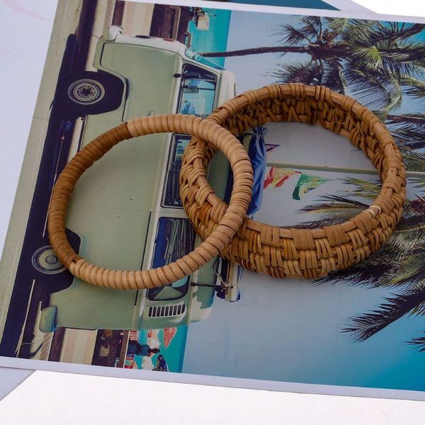 ethnic handmade natural plant straw rattan woven earrings bracelet jewelry women x4ya, Golden;silver
ethnic handmade natural plant straw rattan woven earrings bracelet jewelry women x4ya, Golden;silver