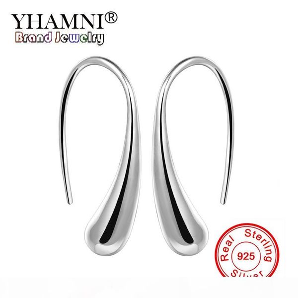 yhamni real 100% 925 sterling silver earrings for women with 925 stamp silver stud earring anti-allergic fashion jewelry e004, Golden;silver 
yhamni real 100% 925 sterling silver earrings for women with 925 stamp silver stud earring anti-allergic fashion jewelry e004, Golden;silver