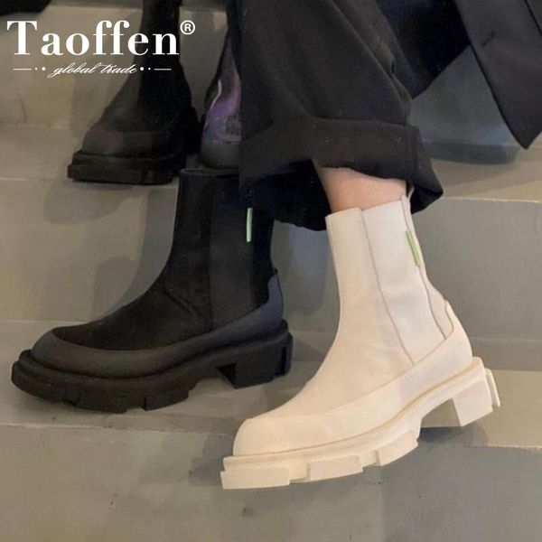 boots taoffen woman ankle thick bottom patchwork shoes winter autumn daily short footwear size 35-40, Black
boots taoffen woman ankle thick bottom patchwork shoes winter autumn daily short footwear size 35-40, Black