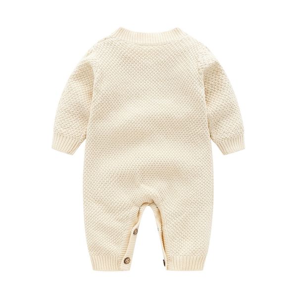 baby rompers knitted newborn boy jumpsuit outfits long sleeve autumn white cable infant girl overalls winter warm children wear y200320, Blue
baby rompers knitted newborn boy jumpsuit outfits long sleeve autumn white cable infant girl overalls winter warm children wear y200320, Blue