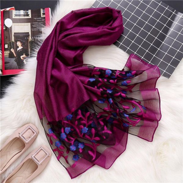 designer 2020 summer women scarf fashion floral silk scarves lady shawls and wraps pashmina hollow foulard long beach stoles wmtyfw, Blue;gray
designer 2020 summer women scarf fashion floral silk scarves lady shawls and wraps pashmina hollow foulard long beach stoles wmtyfw, Blue;gray