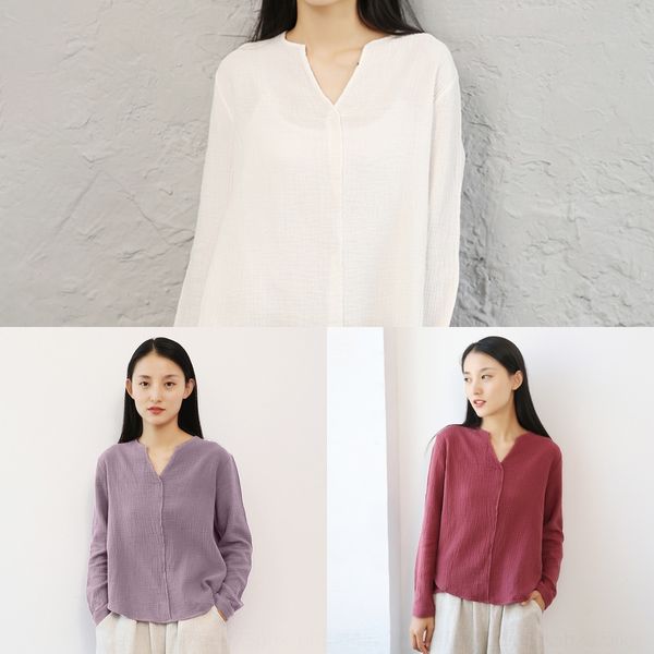 1fkww 2020 autumn new style pullover women's v-neck loose long sleeve literary pulloverpullovert-shirt women's pullover nskt4, White
1fkww 2020 autumn new style pullover women's v-neck loose long sleeve literary pulloverpullovert-shirt women's pullover nskt4, White