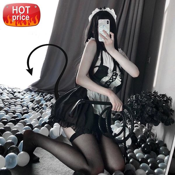 lingerie cute lace up black and white maid dress role play costume transparent maids cosplay anime uniform temptation suit #i45b, Black;white
lingerie cute lace up black and white maid dress role play costume transparent maids cosplay anime uniform temptation suit #i45b, Black;white