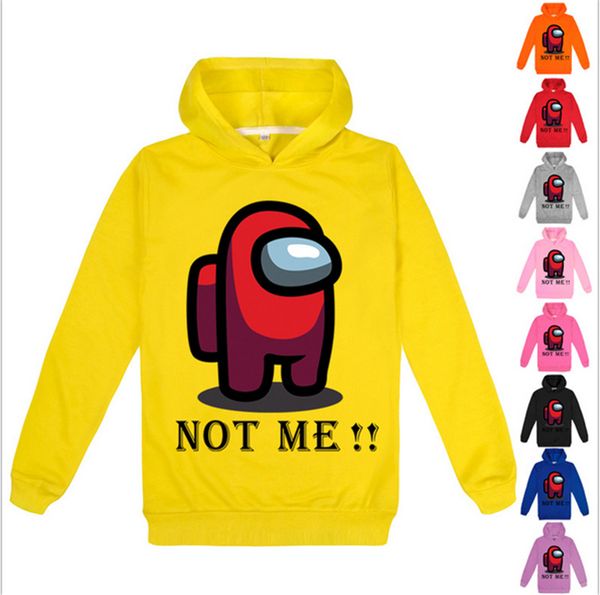 15 styles among us sweatshirts children pullover game hoodies designer hooded sweater junior boy girl long sleeve blouse clothes g10605, Black
15 styles among us sweatshirts children pullover game hoodies designer hooded sweater junior boy girl long sleeve blouse clothes g10605, Black