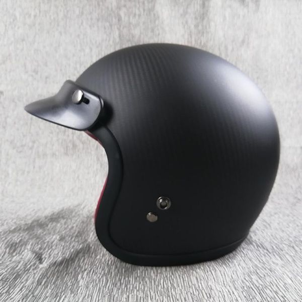 new arrival leather vintage motorcycle helmet matte black open face half carbon fiber motorbike helmets moto helmets1
new arrival leather vintage motorcycle helmet matte black open face half carbon fiber motorbike helmets moto helmets1