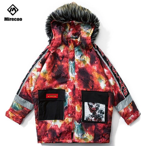 men clothes reflective hip hop winter jacket parka fur hood men illusion streetwear harajuku padded jacket coat long outwear 201028, Black
men clothes reflective hip hop winter jacket parka fur hood men illusion streetwear harajuku padded jacket coat long outwear 201028, Black