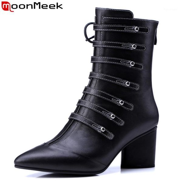 boots moonmeek 2021 arrive genuine leather ankle fashion pointed toe ladies shoes black color women boots1
boots moonmeek 2021 arrive genuine leather ankle fashion pointed toe ladies shoes black color women boots1