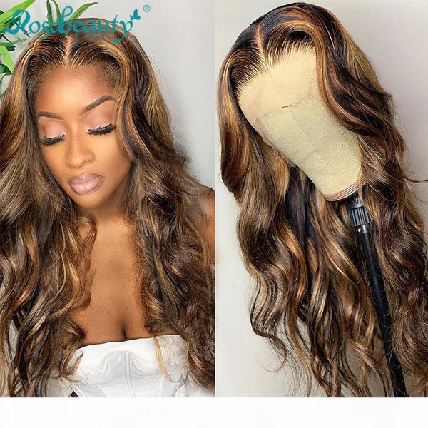 rosabeauty glueless lace front human hair wigs preplucked brazilian body wave colored frontal wig for black women 30 inch ombre, Black;brown
rosabeauty glueless lace front human hair wigs preplucked brazilian body wave colored frontal wig for black women 30 inch ombre, Black;brown