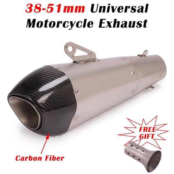 motorcycle exhaust system 51mm universal yoshimura pipe escape modified carbon fiber muffler db killer for gsxr600 ninja 250 r25 cbr650
motorcycle exhaust system 51mm universal yoshimura pipe escape modified carbon fiber muffler db killer for gsxr600 ninja 250 r25 cbr650