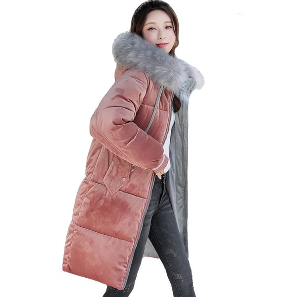 2019 new arrival winter jacket women hooded with fur velvet fashion parka warm thicken outwear female coat parkas
2019 new arrival winter jacket women hooded with fur velvet fashion parka warm thicken outwear female coat parkas