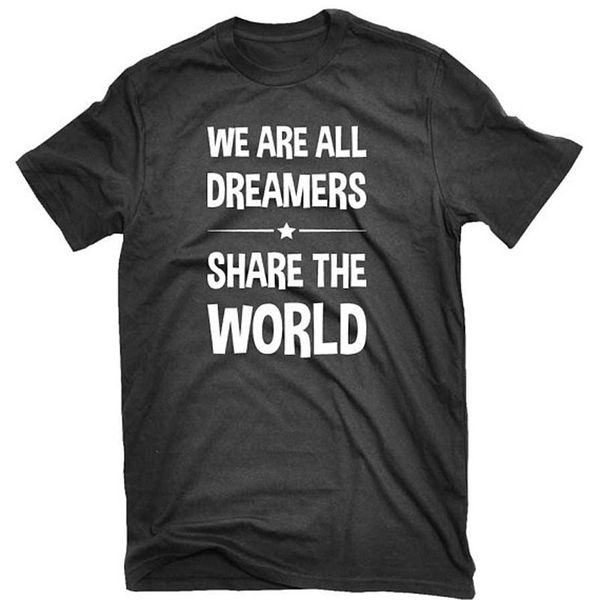 new arrived summer we are all dreamers share the world | dreamer cool casual tshirt big size hooded sweatshirt hoodie men t shirt
new arrived summer we are all dreamers share the world | dreamer cool casual tshirt big size hooded sweatshirt hoodie men t shirt