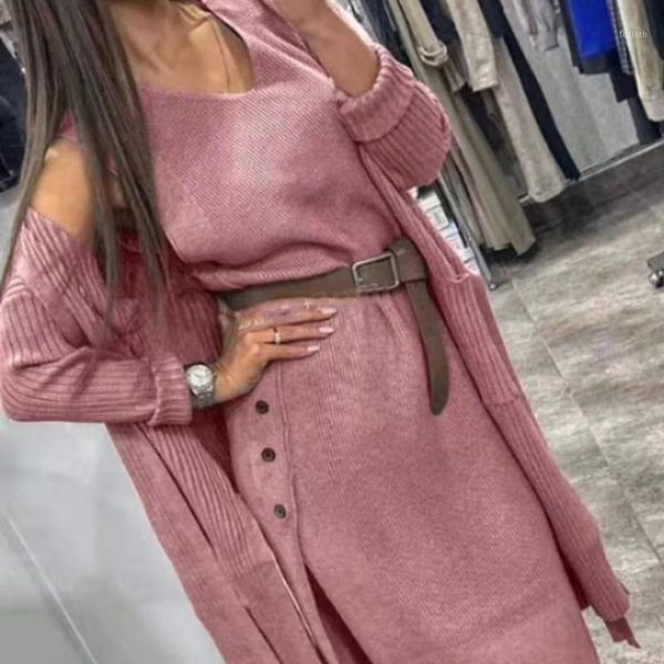 taotrees autumn women's suit dress two piece set knit cardigan loose sweater coat with belt1, White
taotrees autumn women's suit dress two piece set knit cardigan loose sweater coat with belt1, White