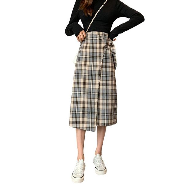 skirts 2021 real s autumn and winter plaid was thin high waist mid-length skirt bag hip a-line ladies irregu, Black
skirts 2021 real s autumn and winter plaid was thin high waist mid-length skirt bag hip a-line ladies irregu, Black