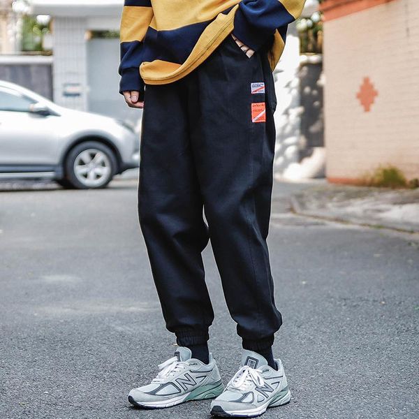 japanese style fashion men jeans loose fit casual leisure cargo pants black khaki color streetwear hip hop joggers pants men, Blue
japanese style fashion men jeans loose fit casual leisure cargo pants black khaki color streetwear hip hop joggers pants men, Blue