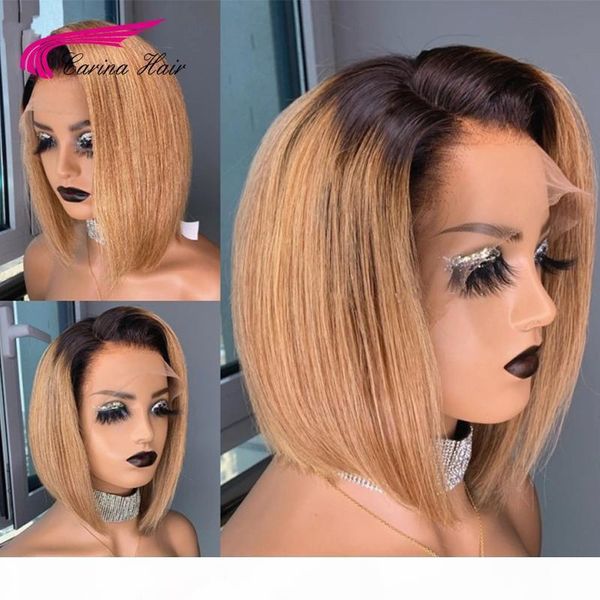 honey blonde short bob ombre 27 13x6 lace front human hair wigs with baby hair preplucked lace front wigs honey blonde remy wig, Black;brown
honey blonde short bob ombre 27 13x6 lace front human hair wigs with baby hair preplucked lace front wigs honey blonde remy wig, Black;brown