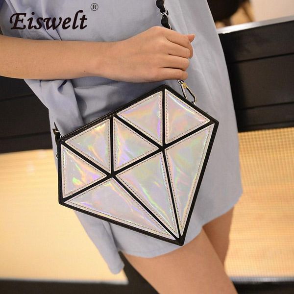 dropshipping 2020 fashion hologram bag diamond shape laser holographic crossbody chain bag women messenger bags
dropshipping 2020 fashion hologram bag diamond shape laser holographic crossbody chain bag women messenger bags