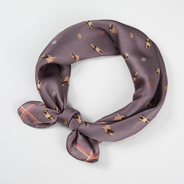 dolphin new spring women square scarf 70*70cm cartoon animal dog print small scarf chiffon silk bandana bag hijab, Blue;gray
dolphin new spring women square scarf 70*70cm cartoon animal dog print small scarf chiffon silk bandana bag hijab, Blue;gray