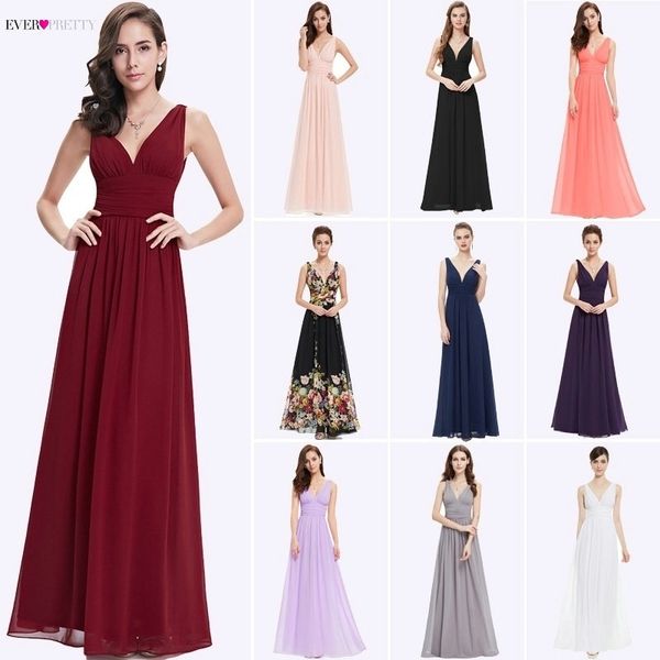 bridesmaid dresses ever pretty 5 style womens fahion a-line v-neck elegant long chiffon wedding party gowns y200109, White;black
bridesmaid dresses ever pretty 5 style womens fahion a-line v-neck elegant long chiffon wedding party gowns y200109, White;black