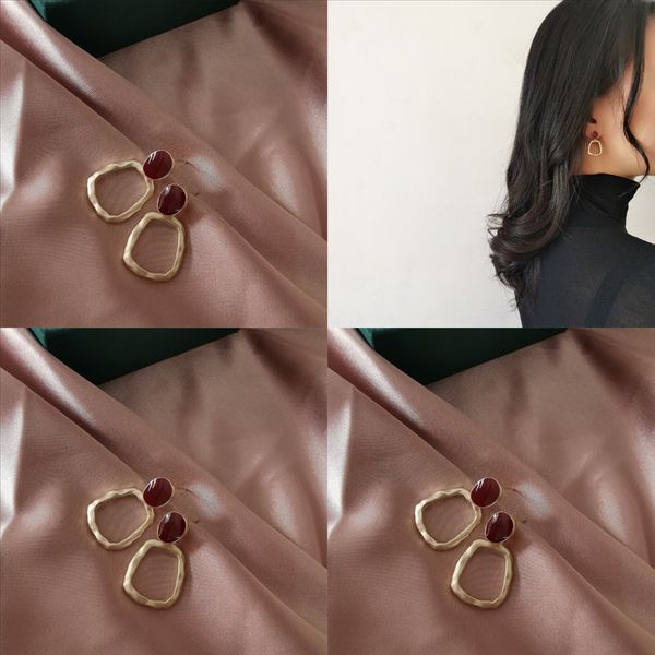 uxa new statement red black fashion plush ball earrings for women velvet tassel earring circle round korean long earrings, Golden
uxa new statement red black fashion plush ball earrings for women velvet tassel earring circle round korean long earrings, Golden