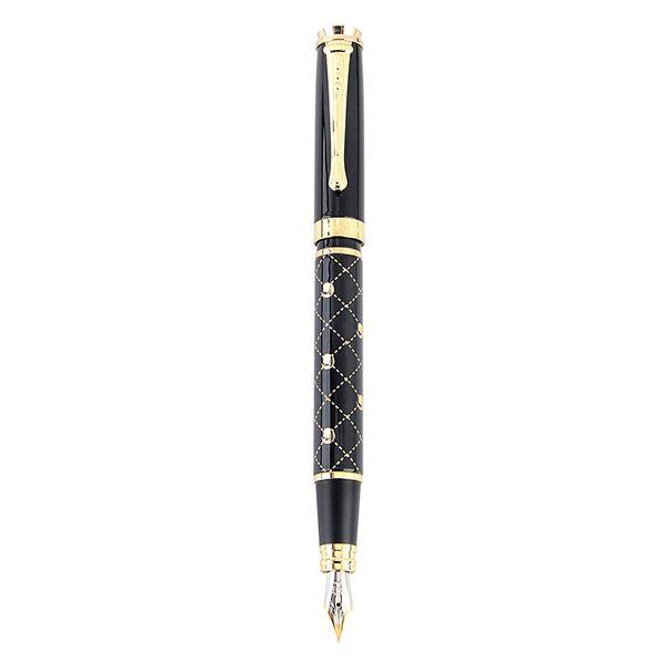 Luxury Metal Iraurita Fountain Pen 0.5mm Fine Nib Grid Pattern Ink Pens Writing Stationery Gifts for School Student Stationery, Red
Luxury Metal Iraurita Fountain Pen 0.5mm Fine Nib Grid Pattern Ink Pens Writing Stationery Gifts for School Student Stationery, Red