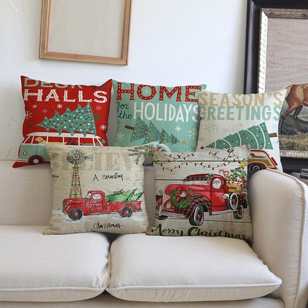 cushion/decorative pillow 2021 christmas decoration case vintage car cartoon dog tree print square cushion cover cotton flax sofa cojines1
cushion/decorative pillow 2021 christmas decoration case vintage car cartoon dog tree print square cushion cover cotton flax sofa cojines1