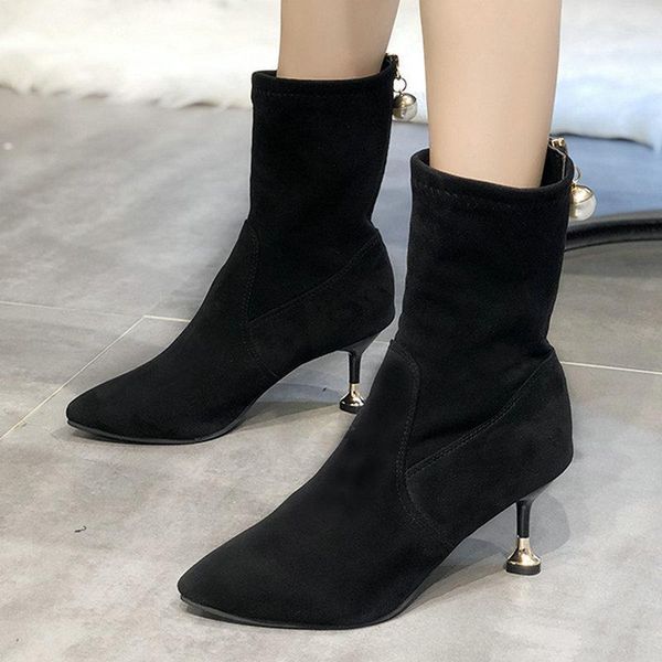 2020 new ankle soild flock boots women winter classics black shoes woman ins popular thin high heels office ladies dress boot1
2020 new ankle soild flock boots women winter classics black shoes woman ins popular thin high heels office ladies dress boot1