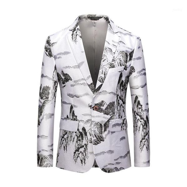 jackets great designer men's chinese style classic landscape painting suit blazer masculino slim fit 5xl 4xl #9171, White;black
jackets great designer men's chinese style classic landscape painting suit blazer masculino slim fit 5xl 4xl #9171, White;black