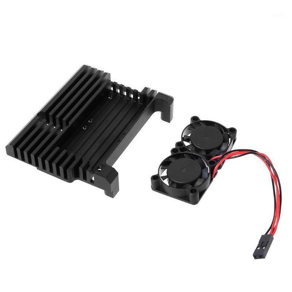 lapcooling pads aluminum alloy enclosure case metal shell black box radiating plate heatsink cooler for raspberry pi 4 model b m2ec1
lapcooling pads aluminum alloy enclosure case metal shell black box radiating plate heatsink cooler for raspberry pi 4 model b m2ec1