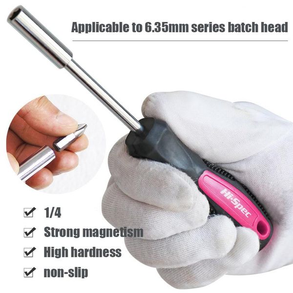 6.35mm 1/4 series batch head screwdriver handle multifunctional sleeve driver bit-holder ratchet socket screw driver
6.35mm 1/4 series batch head screwdriver handle multifunctional sleeve driver bit-holder ratchet socket screw driver