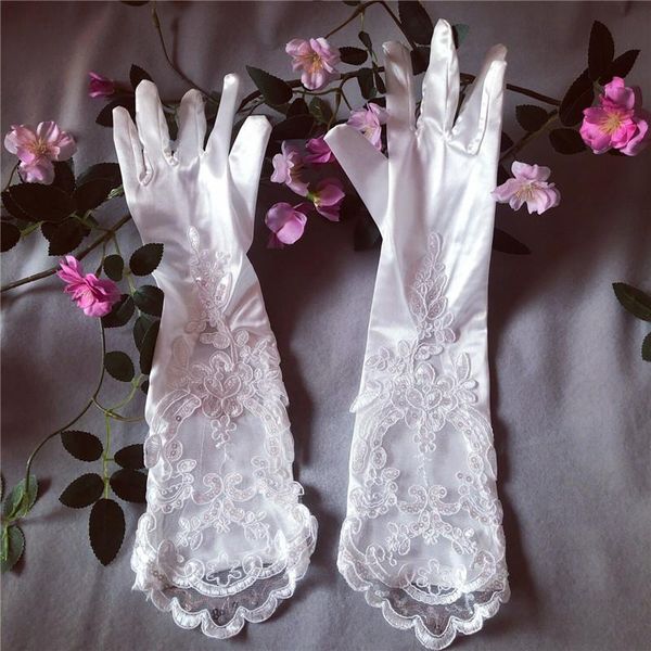 bride full finger long white gloves women fashion wedding dress accessories satin lace glove party evening dresses gloves gants h jllsfv
bride full finger long white gloves women fashion wedding dress accessories satin lace glove party evening dresses gloves gants h jllsfv