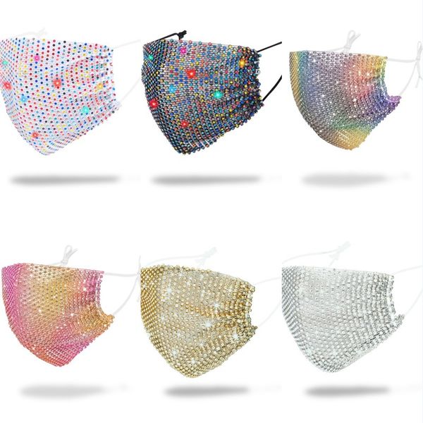 dhl shipping fashion rhinestones face mask colorful bling bling mouth cover protective pm2.5 dustproof washable reuse party masks x702fz, Black
dhl shipping fashion rhinestones face mask colorful bling bling mouth cover protective pm2.5 dustproof washable reuse party masks x702fz, Black
