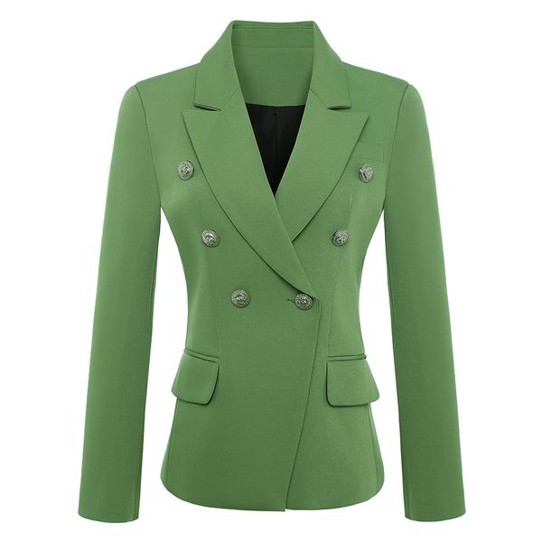 new fashion baroque designer blazer jacket women's metal lion buttons double breasted blazer green size s-xxxl 201114, White;black
new fashion baroque designer blazer jacket women's metal lion buttons double breasted blazer green size s-xxxl 201114, White;black