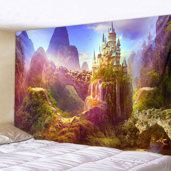 mandala tapestry wall hanging classical castle fairy tale hippie beach throw rug carpet bohemian home art psychedelic decor
mandala tapestry wall hanging classical castle fairy tale hippie beach throw rug carpet bohemian home art psychedelic decor