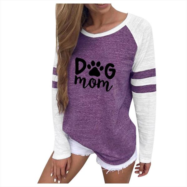 plus size women tee shirts casual o neck dog mom print patchwork t shirts long sleeve streetwear harajuku shirts mujer, White
plus size women tee shirts casual o neck dog mom print patchwork t shirts long sleeve streetwear harajuku shirts mujer, White