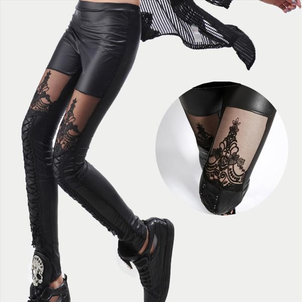 wholesale punk black faux leather gothic lace legging women bandage lace up leggings pants trousers
wholesale punk black faux leather gothic lace legging women bandage lace up leggings pants trousers