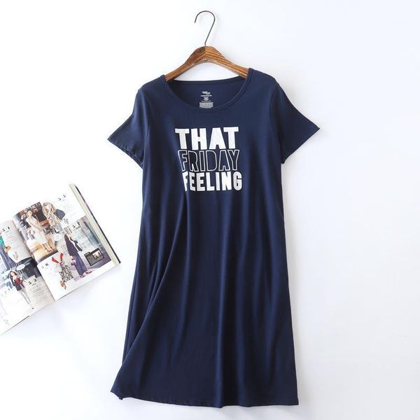2020 summer female casual loosen navy blue nighty dress ladies 100% cotton nightgown women short sleeve round collar sleepshirt1, Black;red
2020 summer female casual loosen navy blue nighty dress ladies 100% cotton nightgown women short sleeve round collar sleepshirt1, Black;red