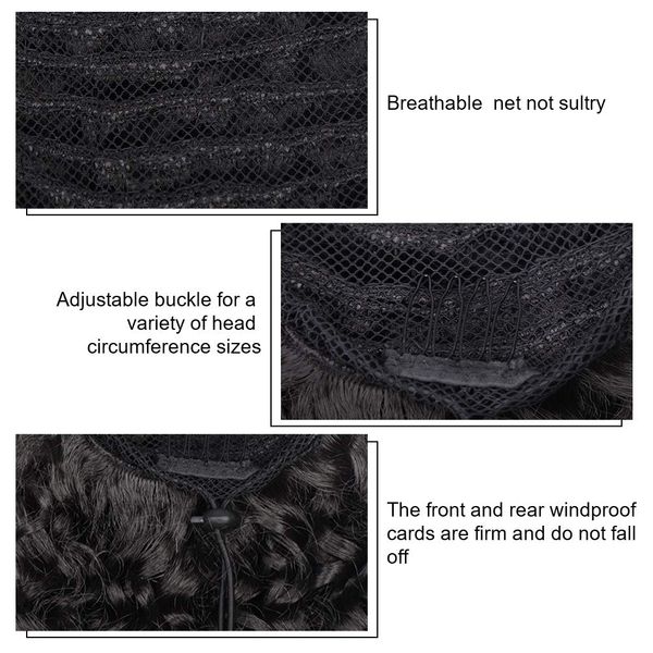 costume accessories drawstring ponytail clips in hair extension for black women 14 inches synthetic kinky curly ponytails hair pieces for da, Silver
costume accessories drawstring ponytail clips in hair extension for black women 14 inches synthetic kinky curly ponytails hair pieces for da, Silver