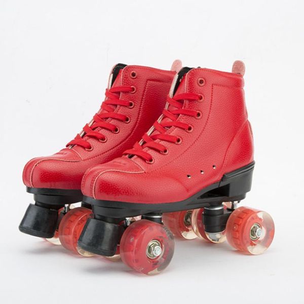 inline & roller skates leather double line red women lady skating rollers pu 4 wheels two shoes patines wrotki1
inline & roller skates leather double line red women lady skating rollers pu 4 wheels two shoes patines wrotki1