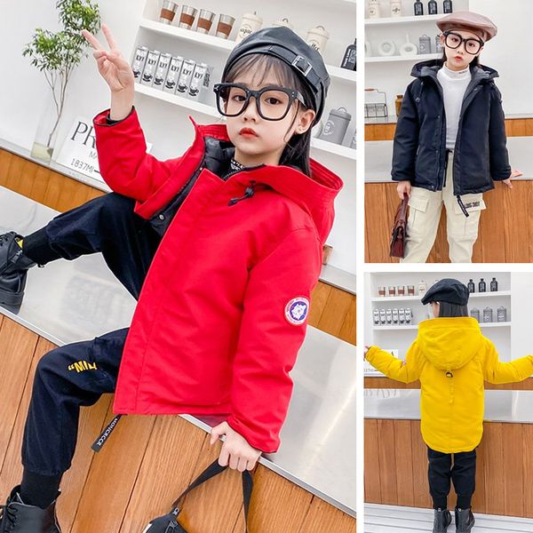 children's jacket winter boys and girls hoods foreign style pure white duck down thickened short warm coat for children, Blue;gray
children's jacket winter boys and girls hoods foreign style pure white duck down thickened short warm coat for children, Blue;gray