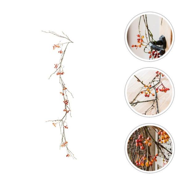 decorative flowers & wreaths artificial wild berry vine rattan garland fake hanging flower home decor
decorative flowers & wreaths artificial wild berry vine rattan garland fake hanging flower home decor