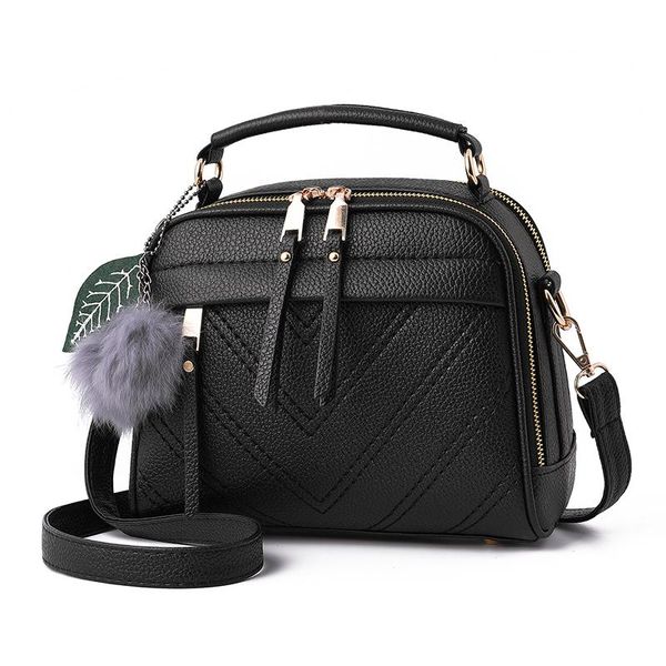 women's bag new fashion handbags female pressing line bags capacity double zipper shoulder bag
women's bag new fashion handbags female pressing line bags capacity double zipper shoulder bag
