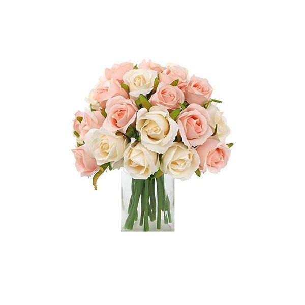 12 heads artificial silk rose flowers bouquet white pink red for wedding bridal party home house garden festival bar de wmtlgu
12 heads artificial silk rose flowers bouquet white pink red for wedding bridal party home house garden festival bar de wmtlgu