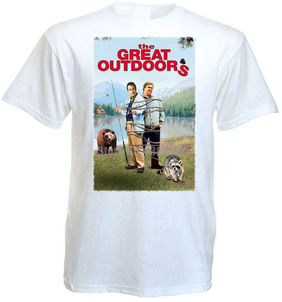 the great outdoors v2 t-shirt white poster all sizes s...5xl sport hooded sweatshirt hoodie