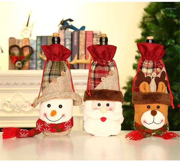 6pcs christmas wine bottle cover xmas party dinner table decor santa claus snowman wine bottle bag new year 2021 decor for home1
6pcs christmas wine bottle cover xmas party dinner table decor santa claus snowman wine bottle bag new year 2021 decor for home1