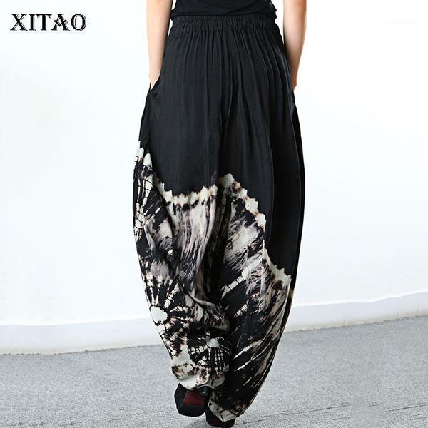 xitao plus size women pants fashion new women 2020 summer elastic waist high waist elegant goddess fan harem pants zp10921, Black;white
xitao plus size women pants fashion new women 2020 summer elastic waist high waist elegant goddess fan harem pants zp10921, Black;white