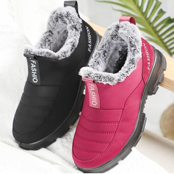 winter women fur snow boots waterproof ankle boot warm vulcanized ladies sneaker plush casual platform pu leather female shoes, Black
winter women fur snow boots waterproof ankle boot warm vulcanized ladies sneaker plush casual platform pu leather female shoes, Black